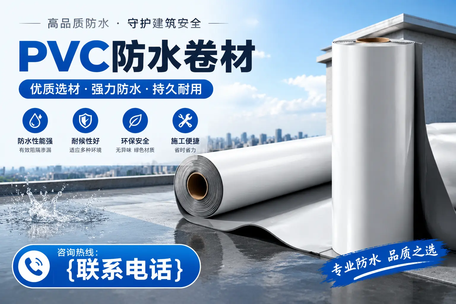 PVC防水卷材的选购技巧与注意事项，助您在大同找到合适产品