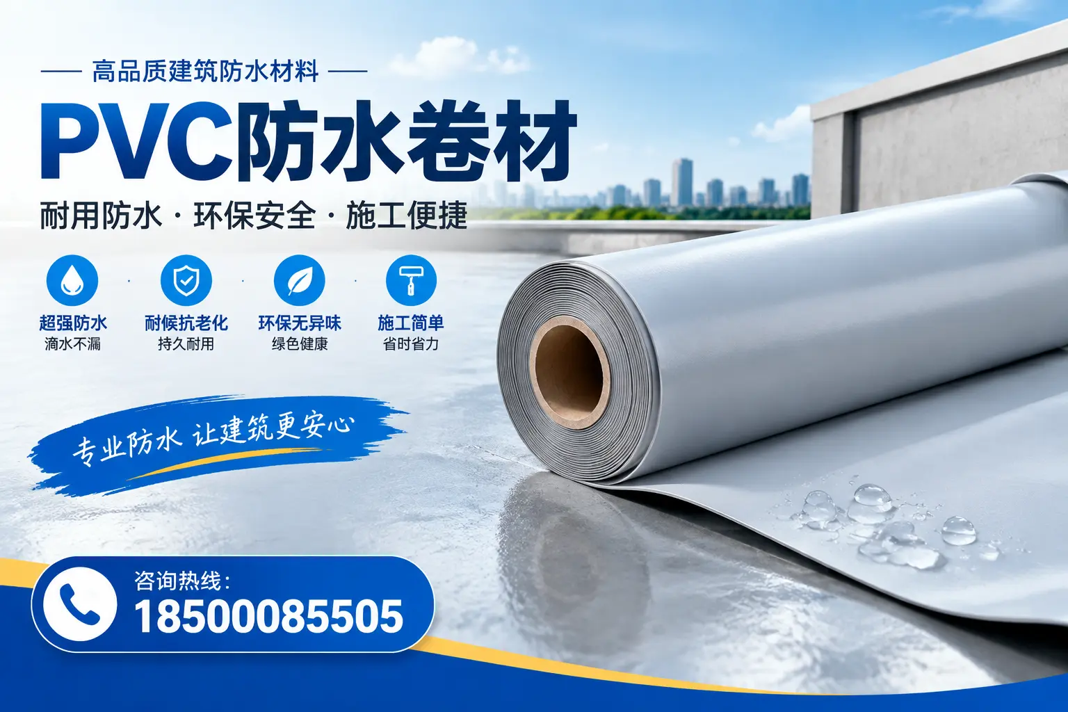 PVC防水卷材选型对比：如何做出明智选择？大同指南